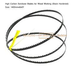 Chine High Carbon Bandsaw Blades for Wood Working (Black Hardened) Size:1400mmx6x6T fournisseur