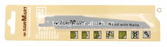 Chine 6&quot; Acier à haute teneur en carbone Sabre-bois sculpté avec des clous fournisseur