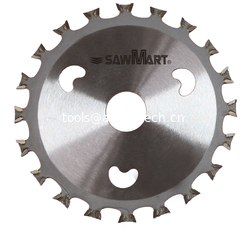 Chine Specialized TCT Circular Saw Blade with double teeth fournisseur