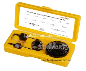 Chine 15PC High Carbon Steel Hole Saw Set fournisseur