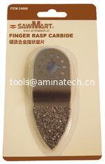 Chine Carbide Finger Grout Rasp Oscillating MultiTool Blade fournisseur