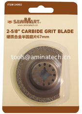 Chine 2-5/8 in. Carbide Grit Oscillating  Multi-Tool Half-Moon Blade fournisseur