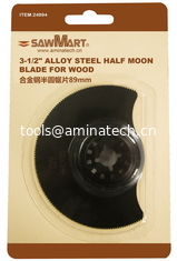 Chine 3-1/2 in. High Carbon Steel Multi-Tool Half-Moon Blade For Wood fournisseur