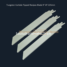 Chine Lame de scie à pointe en carbure de tungstène pour recettes 9"-8T 225mm, pour la coupe de béton poreux, brique rouge, fibrociment, résine époxy fournisseur