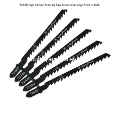 Chine T244D Carbon Jig Saw Blade Logo laser imprimé en vrac: 100 mmx6.5x6T, coupe de bois, lame de scie réciproque, outils électriques fournisseur