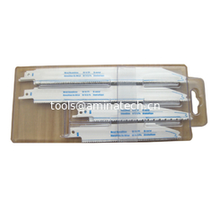 Chine Reciprocating saw blade  set  8pc Bi-Metal Demolition blade wood,wood with nails 10/14TPI 6/12TPI fournisseur