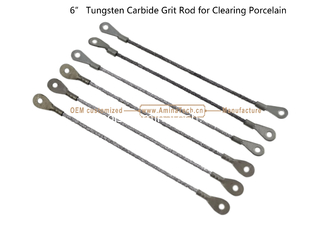 Chine 6"Tungstène carbure Grit Rod pour le nettoyage de la porcelaine, couper les carreaux fournisseur