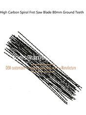 Chine Lame de scie à chantourner hélicoïdale à haute teneur en carbone 80mm dents affûtées, coupe puissante pour mouleur de carton, perçage de trous sur bois ou PVA fournisseur