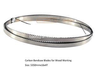 Chine Lames de scie à ruban au carbone pour le travail du boisTaille : 5350mmx16x4T,Outils électriques,Coupe du bois fournisseur