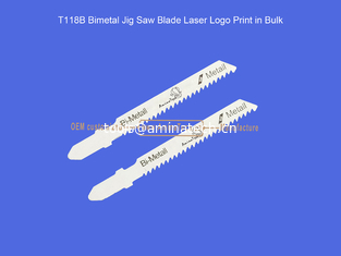 Chine T118B Lame de scie sauteuse bimétal avec impression laser en gros, Lame de scie alternative, Outils électriques fournisseur