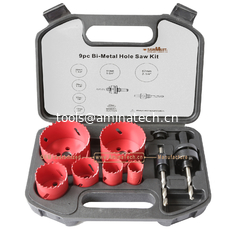 Chine Jeu de scies cloches bimétal 9 pièces, Outils électriques, Mèches de perceuse fournisseur