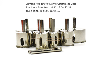 Chine Sage à trous en diamant pour granit, trou en verre et en granit, outils électriques, perceuse fournisseur