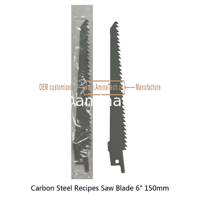 Recipes de l'acier au carbone lame de scie 6 " 150 mm pour la coupe de bois, la réciprocité, outils électriques fournisseur