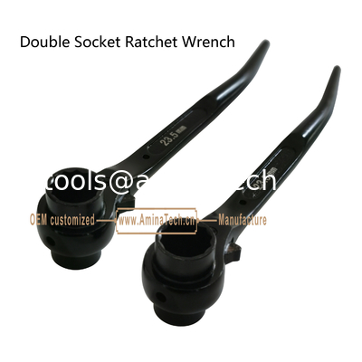 Clé à cliquet à double douille fournisseur
