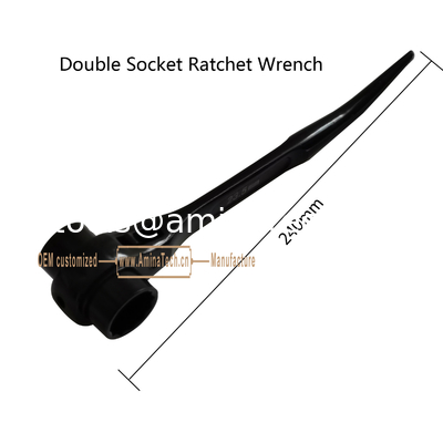 Clé à cliquet à double douille fournisseur