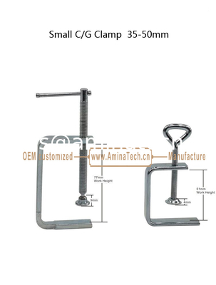 Small C/G Clamp  35-50mm     Work Size: 48mm  / 65mm Woodworking Clip fournisseur
