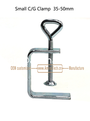 Small C/G Clamp  35-50mm     Work Size: 48mm  / 65mm Woodworking Clip fournisseur