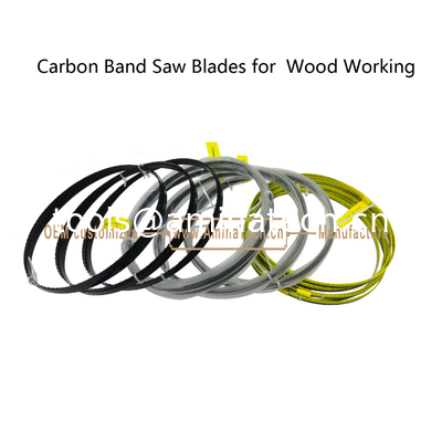 Blade de scie à bande de carbone SK5 pour le travail du bois Taille:1400mm x6x6T fournisseur