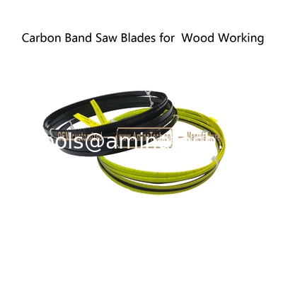 Blade de scie à bande de carbone SK5 pour le travail du bois Taille:1400mm x6x6T fournisseur