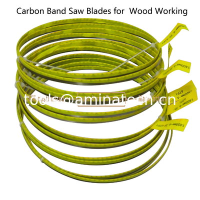 Blade de scie à bande de carbone SK5 pour le travail du bois Taille:1400mm x6x6T fournisseur