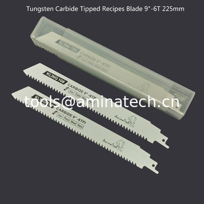 Le carbure de tungstène a une lame de 9"-225mm, réciproque, outils électriques fournisseur