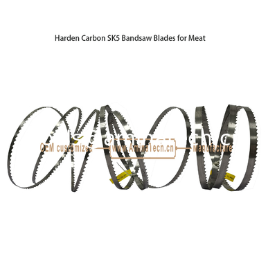 L'utilisation de la scie à bande de carbone dur SK5 pour la viande Taille:1400mmx10x4T fournisseur