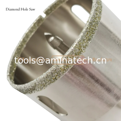 Sage à trous en diamant, verre et granit, outils électriques fournisseur