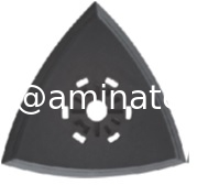 Tampon de ponçage triangulaire pour outil multifonction de 3-1/4 po fournisseur
