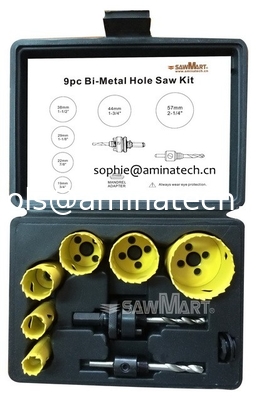 Ensemble de scies cloches bimétal SawMartr (9 pièces) fournisseur