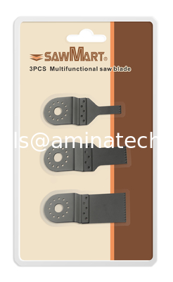 3 pièces de kit d'accessoires de lames de scie multi-outil oscillant fournisseur