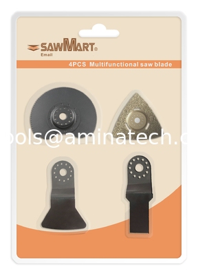 oscillating tool accessories saw blade 4pcs kit fournisseur