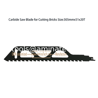 Lame de scie au carbure pour la coupe de briques Taille: 305mmx51x20T, Outils électriques, Alternatives fournisseur