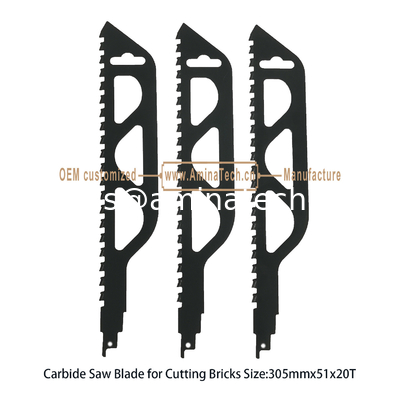 Lame de scie au carbure pour la coupe de briques Taille: 305mmx51x20T, Outils électriques, Alternatives fournisseur