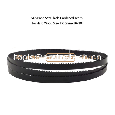 SK5 Lamelle de scie à bande Dentes durcies pour bois dur Taille:1575mmx10x10T fournisseur