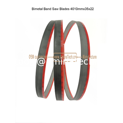 Lames de scie à ruban bimétalliques 4010mmx35x22 fournisseur