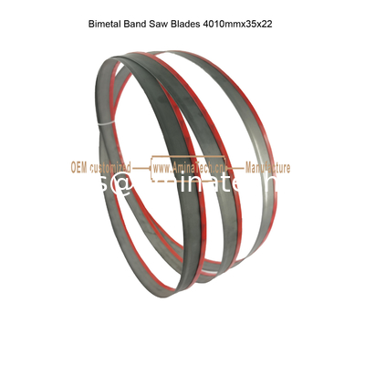Lames de scie à ruban bimétalliques 4010mmx35x22 fournisseur