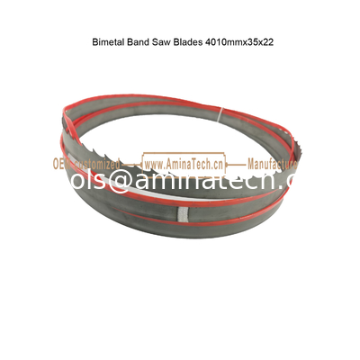 Lames de scie à ruban bimétalliques 4010mmx35x22 fournisseur