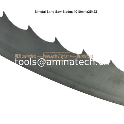 Lames de scie à ruban bimétalliques 4010mmx35x22 fournisseur
