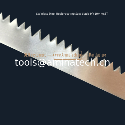 L'acier inoxydable à lame de scie de 9"x19mmx5T, coupe de bois, viande surgelée, os fournisseur