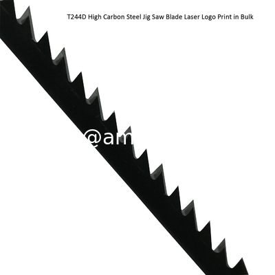T244D Carbon Jig Saw Blade Logo laser imprimé en vrac: 100 mmx6.5x6T, coupe de bois, lame de scie réciproque, outils électriques fournisseur