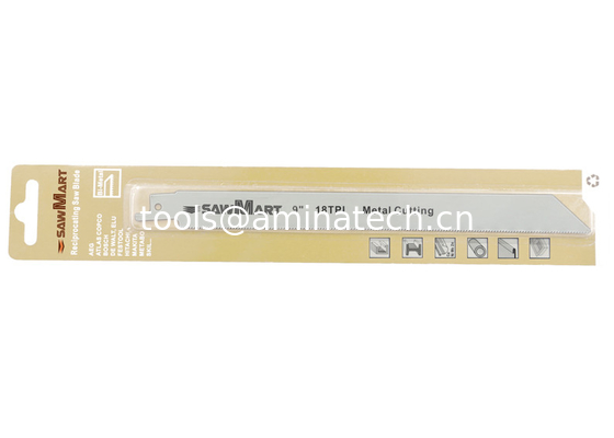 Lames de scie réciproque WB918A 225mm 14T pour la coupe flexible des matériaux métalliques fournisseur