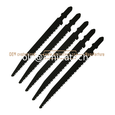 Lame de scie sauteuse en acier au carbone T101BFR à dents inversées, Taille : 117 mm x 10 x 12 T fournisseur