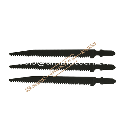 Lame de scie sauteuse en acier au carbone T101BFR à dents inversées, Taille : 117 mm x 10 x 12 T fournisseur