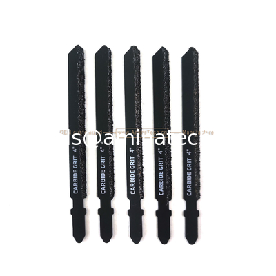 Tungsten Carbide Gritted Jig Saw Blade T-Shapc in Bulk 100mmX75x8,Grind tiles and clean up crevices,Reciprocating  Saw fournisseur