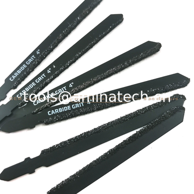 Tungsten Carbide Gritted Jig Saw Blade T-Shapc in Bulk 100mmX75x8,Grind tiles and clean up crevices,Reciprocating  Saw fournisseur