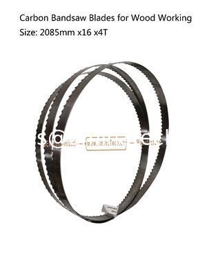 Lames de scie à ruban Aminatech Carbon pour le travail du bois Taille : 2085mmx16x4T fournisseur