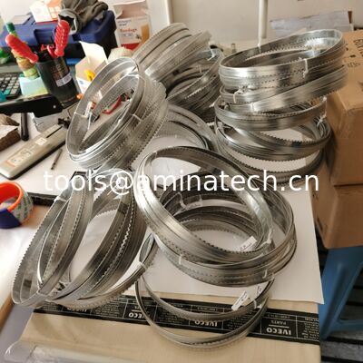 Lames de scie à ruban Aminatech Carbon pour le travail du bois Taille : 2085mmx16x4T fournisseur