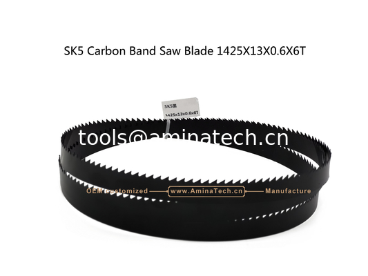 SK5 Lamelle de scie à bande de carbone pour le travail du bois Taille:1425X13X0.6X6T fournisseur