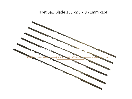 Lame de scie à chantourner 153x2.5x0.71mmx16T Coupe bois, plastique fournisseur