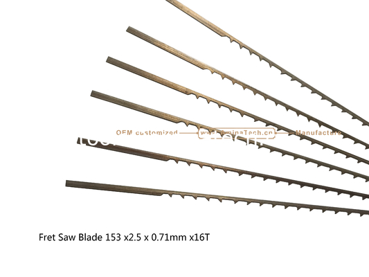 Lame de scie à chantourner 153x2.5x0.71mmx16T Coupe bois, plastique fournisseur